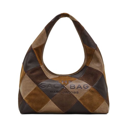 MARC JACOBS The Suede Patchwork Sack Bag